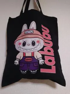 Labubu トートバッグ 黒