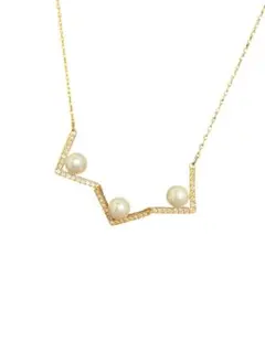 SWAROVSKI スワロフスキー　Edify Medium ネックレス　パールのサムネイル