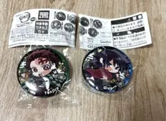 ぴた！でふぉるめ　鬼滅の刃　無限城編　缶バッジ　冨岡義勇　竈門炭治郎