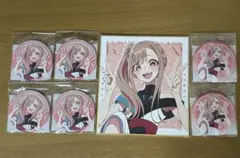 超かぐや姫 くじクリフ まとめ売り セミ コンプリート ミニ色紙 缶