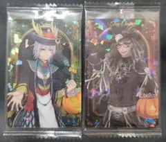 ツイステットワンダーランド ウエハースカード ハロウィン トレイ シルバー