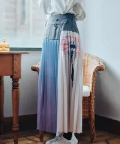 宮川大聖 Etrarium Hana Pleats Skirt