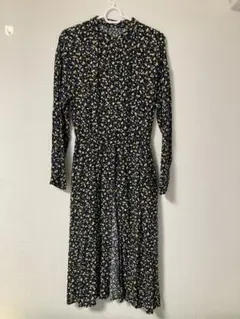 【美品】GLOBAL WORK ワンピース 長袖 花柄 M