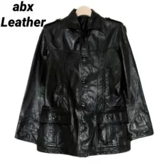 abx エービーエックス 本革 リアルレザー ジャケット シープスキン y2k