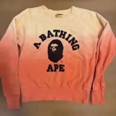A BATHING APE グラデーション スウェット Mサイズのサムネイル