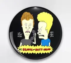 44mm BEAVIS AND BUTTHEAD バッジ