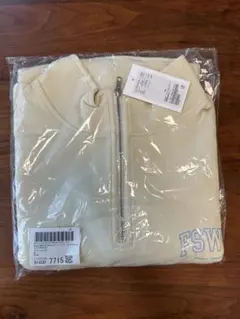 BEAUTY&YOUTH FSWCロゴハーフジップスウェット