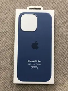 新品 iPhone 15 Pro 正規品 シリコーンケース ウインターブルー