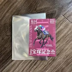 第67回 宝塚記念 メイショウタバル 記念ステッカー