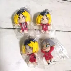 ハイキュー キーホルダー4個セット