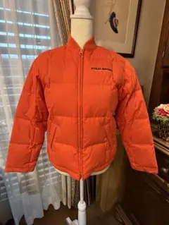 お休み前の特別価格ラルフローレンPOLO SPORTオレンジ ナイロンジャケット