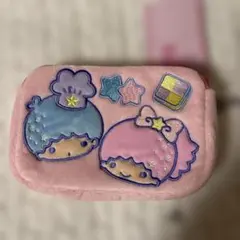 しまむら　キキララ　コラボ　新作　マルチティッシュケース　ピンク