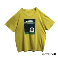 mont-bell モンベル　Tシャツプリントロゴ背面ロゴオシャレ古着