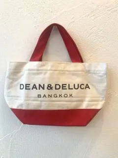 【新品未使用】バンコク限定　ディーン&デルーカ　トートバッグ　バイカラー