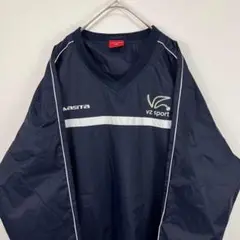 USA古着 masita ナイロンプルオーバー ピステ サッカー