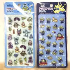 【正規品】ぷくぷくシール　ディズニー　モンスターズウィング　トイストーリー