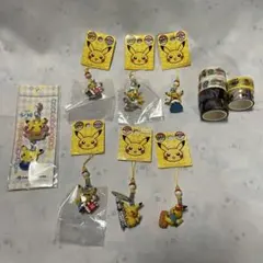 ポケモン ピカチュウ ご当地 ストラップ マステ まとめ売り