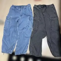 GU メンズ デニムセット Mサイズ