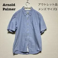 【アウトレット品】Arnold Palmer・メンズ・デニムシャツ・サイズ3