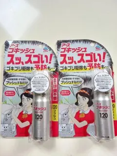 アース ゴキッシュ 120プッシュ 2個セットのサムネイル
