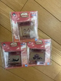 一番くじ　ONE PIECE アクリルスタンド　ルフィ　ゾロ　サンジ