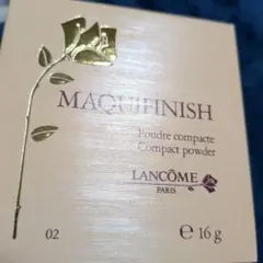 値下げ！LANCOME MAQUIFINISH パウダーファンデーション 02のサムネイル