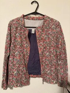 ZARA KIDS 花柄ジップアップジャケットのサムネイル