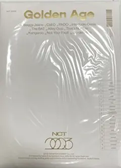 nct 2023 golden age ジョンウ 開封済み