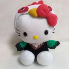 限定 ハローキティ にほんのとり マガモ カモ 鳥 ぬいぐるみ サンリオ
