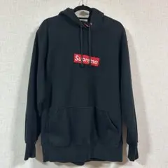 最終価格！Supreme ブラック フード付きパーカー