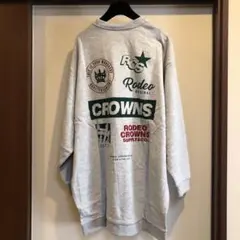 Rodeo Crowns ライトグレー トレーナー フリーサイズ