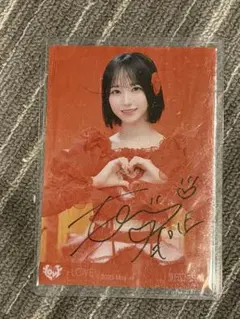 野口衣織 生写真 直筆 6周年 ピンキー衣装 チュウ - メルカリ