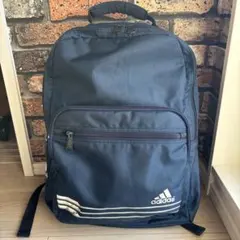 adidas リュック　大容量　ネイビー