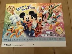 第一生命ミッキーマウス 2026年壁掛けカレンダー