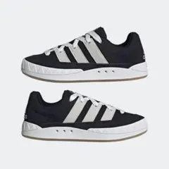 ADIDAS ADIMATIC CORE BLACK アディマティック 黒 白のサムネイル