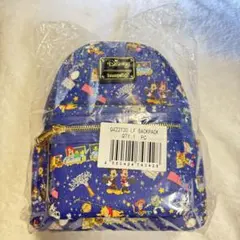 Loungefly ラウンジフライ ディズニーストア 30周年 リュック ブルー