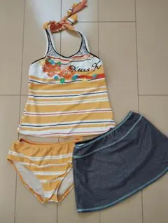 150cm　水着　女の子 140cmスカート