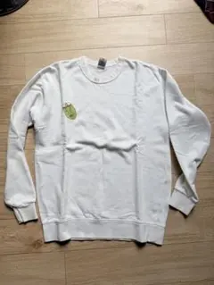 Printstar XL ホワイト スウェット ハンバーガー