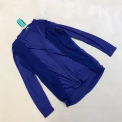 persodea 青色 フード付き長袖カーディガン　M