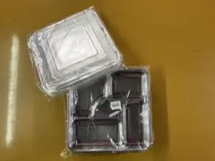 使い捨て弁当容器　福助工業　仕切5（KP-5）透明のせフタ付き　20枚