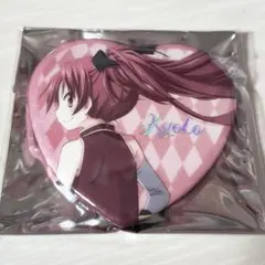 魔法少女まどかマギカ 中国アニプレックス限定 ハート缶バッジ 杏子