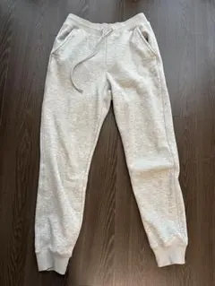 ユニクロ　ヒートテックボアスウェットパンツ グレー