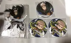 進撃の巨人 キャラ福くじ ジャン アクスタ、缶バッジ