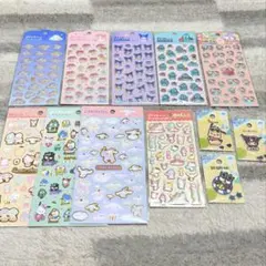 ダイソー キャンドゥ ぷくっとシール サンリオ 品薄 まとめ売りセット