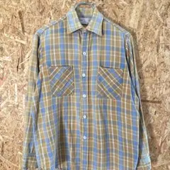 70s BIG MAC Heavy Flannel sh M ボロ　ヘビーネル