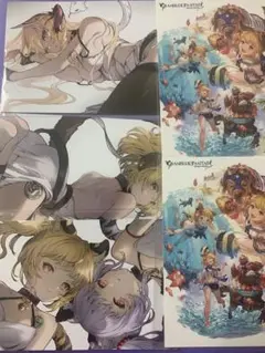グラブル　グランブルーファンタジー ポスカ　特典　インダラ　シンダラ　アンチラ