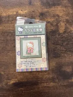 Hello Kitty 花とリボンのシール