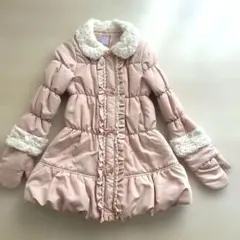 axes femme kids ピンク ダウンコート 150