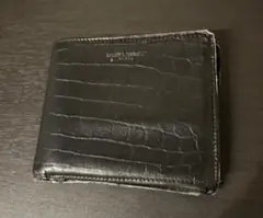 SAINT LAURENT PARIS サンローラン　二つ折りウォレット財布