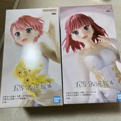 五等分の花嫁＊ フィギュア 五等分の花嫁 アニメ原画展 中野一花 中野二乃